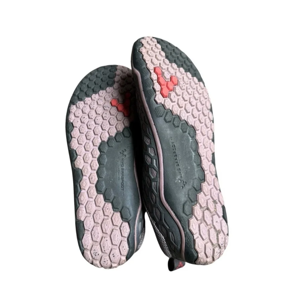Vivobarefoot Sneakers Shoes Grey Pink Minimalist Barefoot Running Evo II EU 36